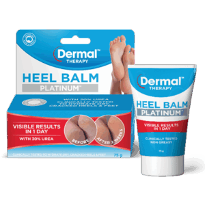 Dermal Therapy Heel Balm Platinum 125g