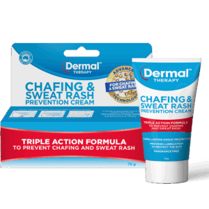 Dermal Therapy Chafing & Sweat Rash Prevention Cream 75g
