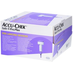 Accu-Chek Safe T-Pro Plus Safety Lancets 200 Pack