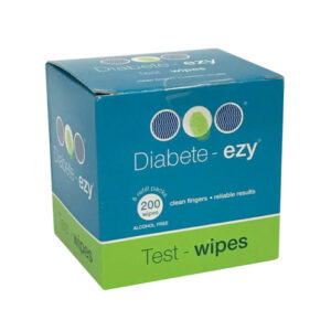 Diabete-ezy Refill Pack Test Wipes 200 Pack