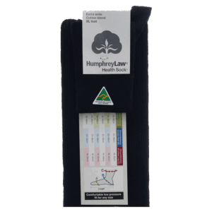 85% Mercerised Cotton Health Sock - Extra Wide (57X)