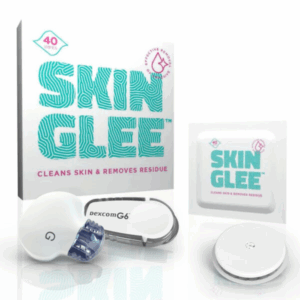 Skin Glee Skin Cleansing Wipe Pre-CGM Application 40 Pack